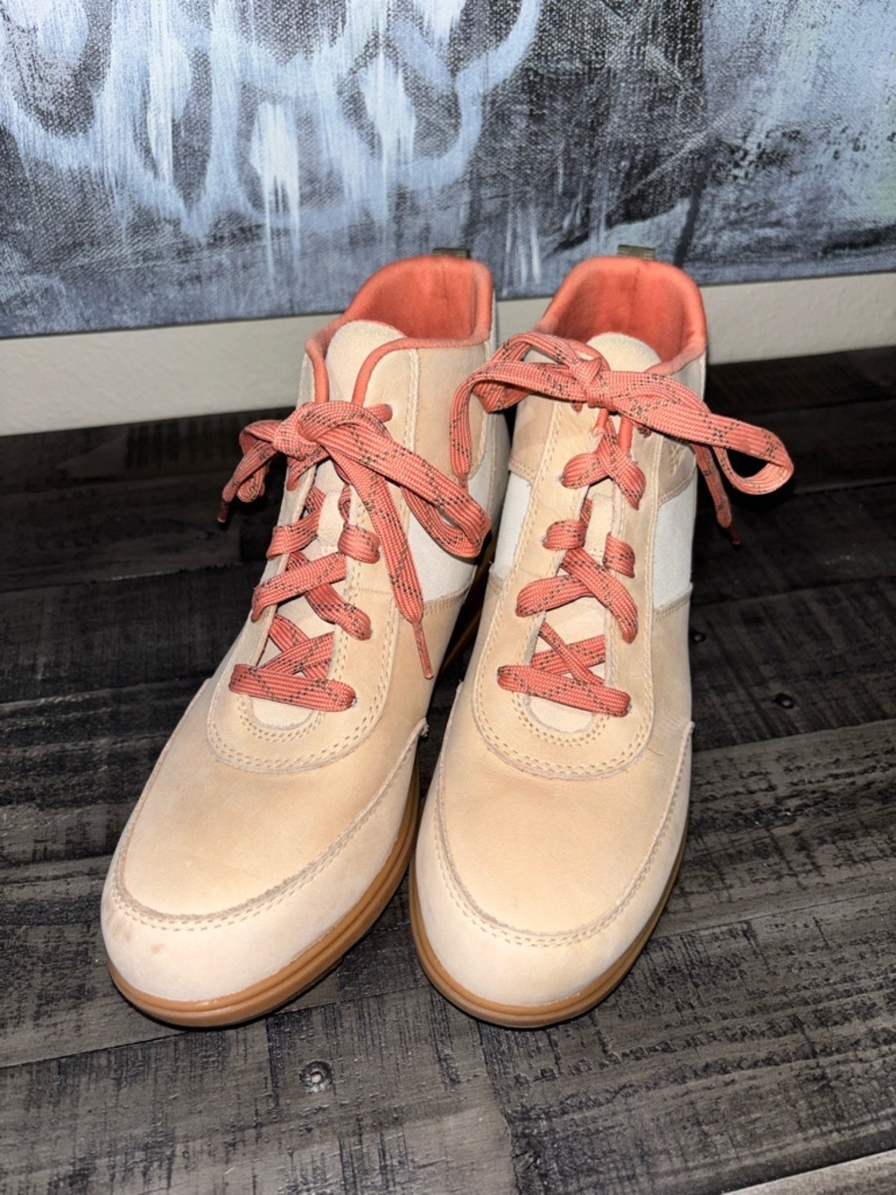 Sorel Women's Evie Sport Lace wedge booties SZ 7.5​​